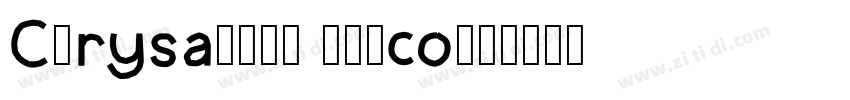 Chrysanthi Unicode字体转换